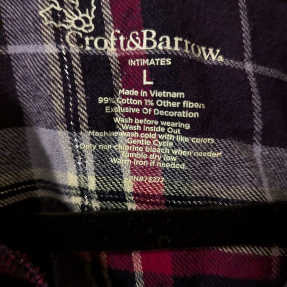 Flannel PJ Sets - Picture 2 of 10